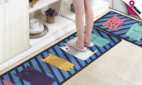 Set of Printed Household Mats!